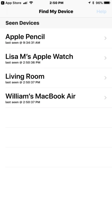 App - Device List